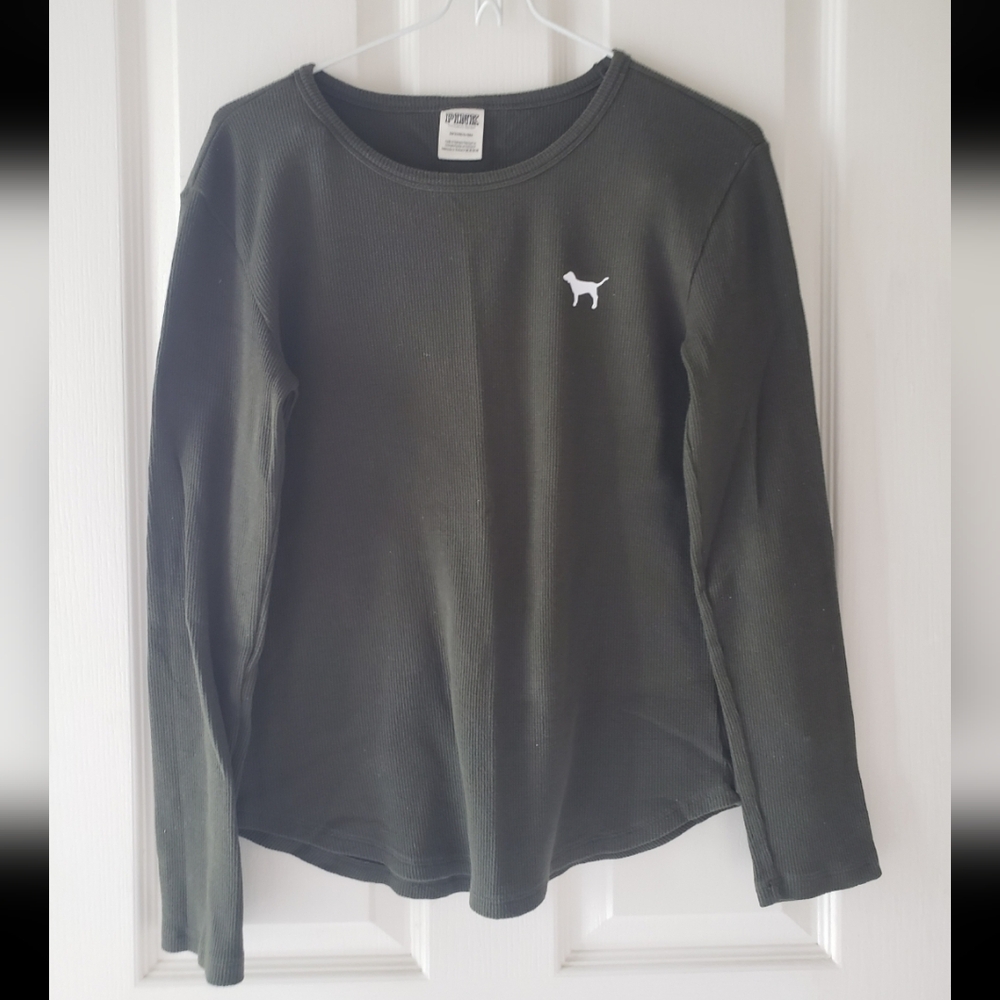 Pink Victoria Secret long sleeve top